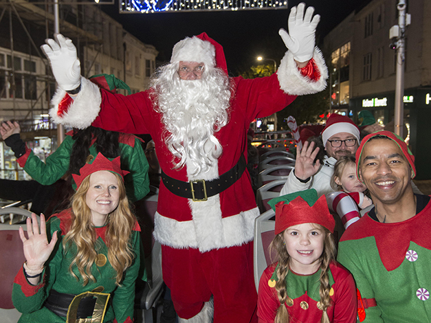 Santa Bus is Coming to Town!